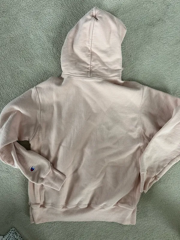 Champion Light Pink Reverse Weave Hoodie - Image 7