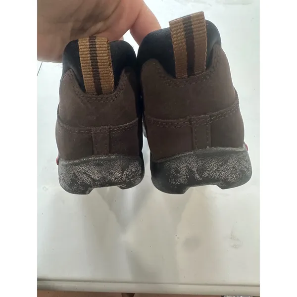 LawnGrips 1001-Womens Steel Safety Toe Work Shoes Brown Leather Size 7.5 - Image 4
