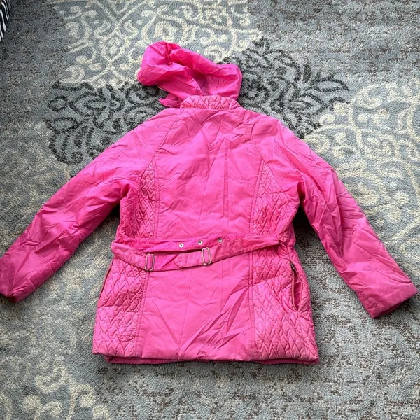 Vintage Aspen Ski Wear Two Piece Snow Ski Suit Hot Pink Medium - Image 8