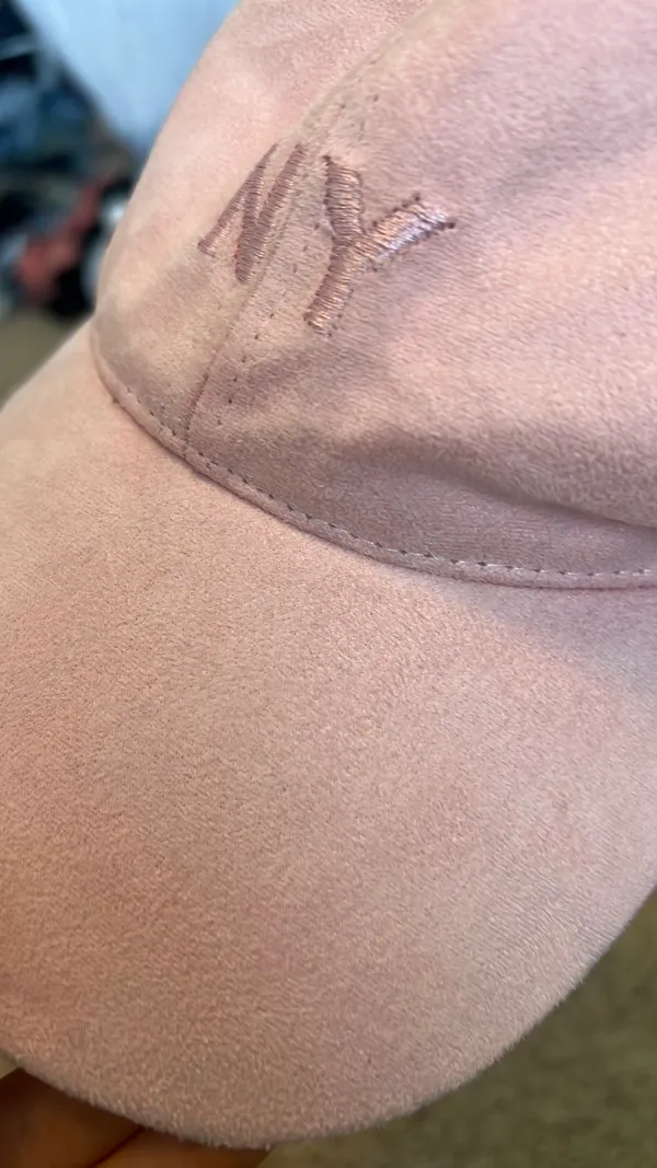 Pink NY Baseball Cap - Image 3