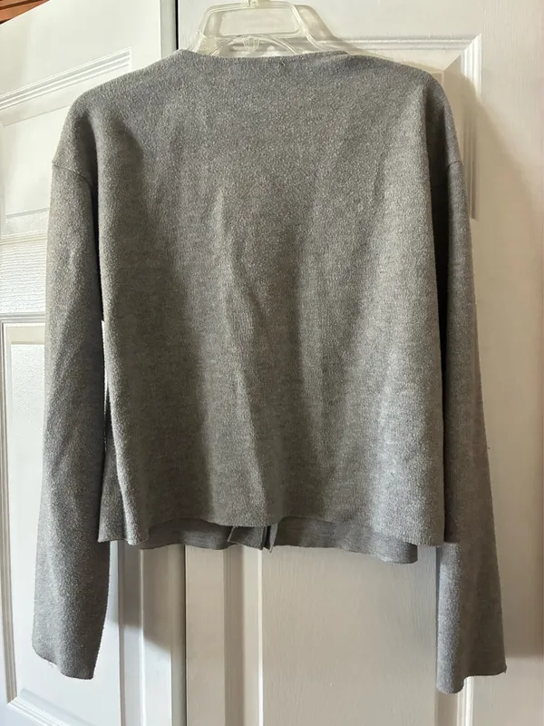 Zara Cardigan Grey - Image 5