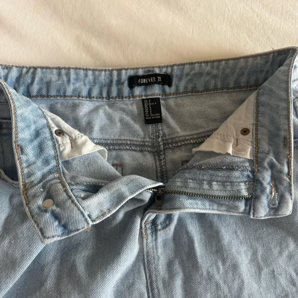 Forever 21 Mini Denim Skirt small  - Image 5