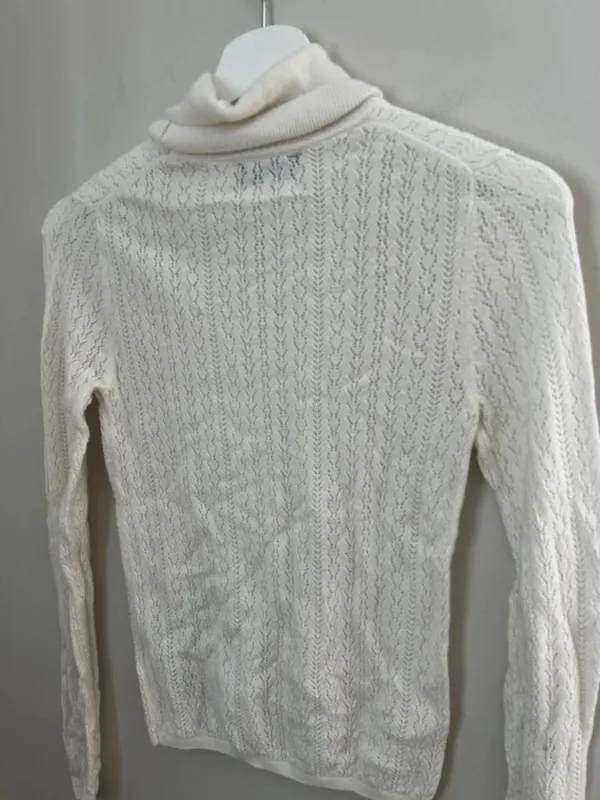 Gap Sweater Brooklyn Point Ivory Frost Turtleneck - Image 5