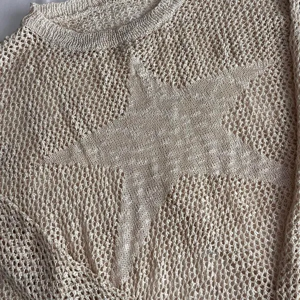 Shein Women's Cream and Tan Jumper - Image 2