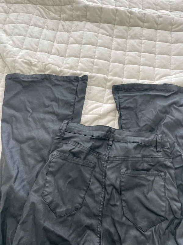 Black Leather Pants - Image 6