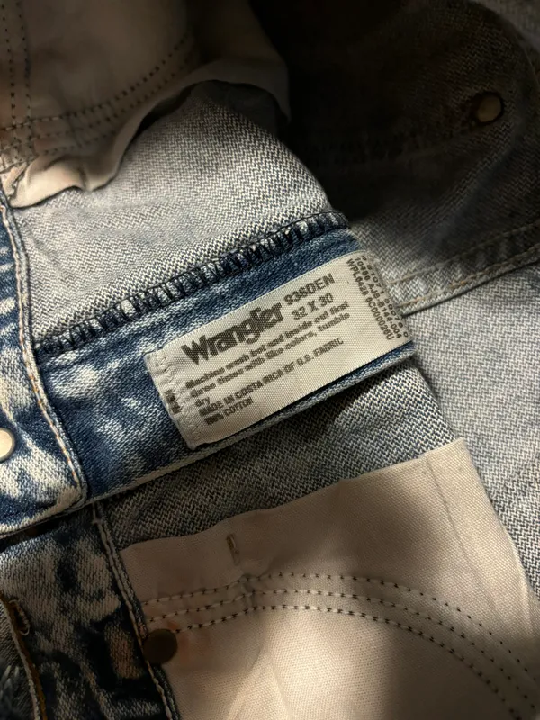 Wrangler Distressed Vintage Shorts - Image 2