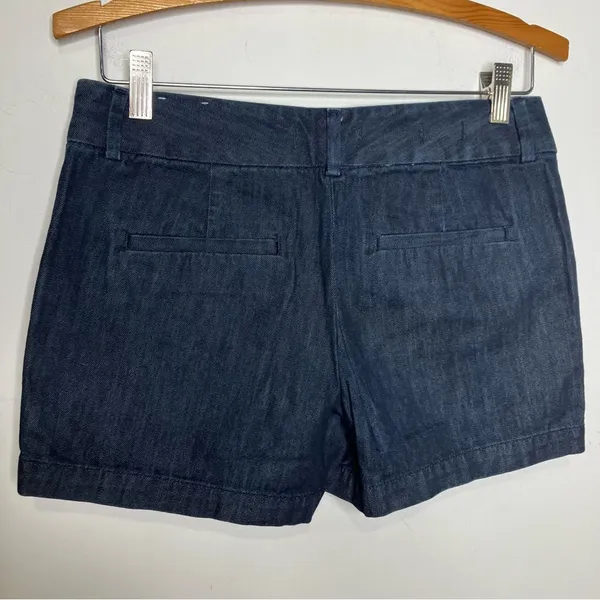 Ann Taylor Loft the riviera short dark wash denim shorts women’s size 0‎ - Image 4