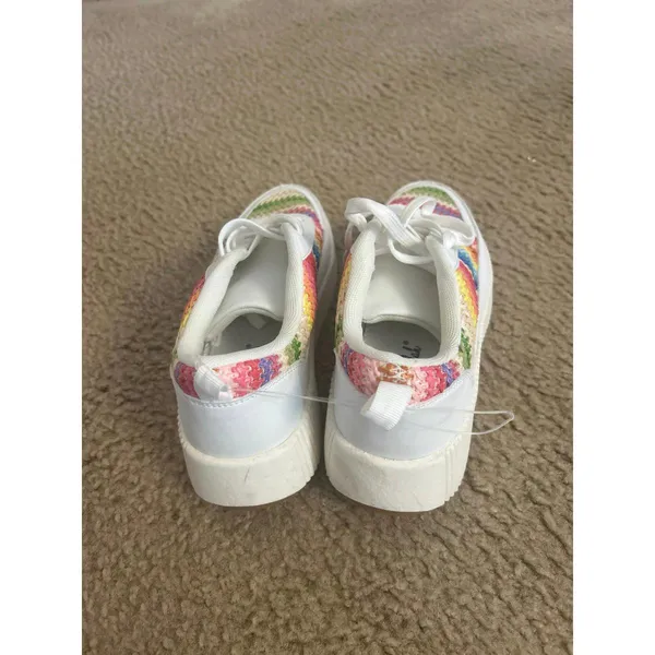 Lasheelah fun sneakers multicolor 8.5 8 1/2 unused White - Image 4