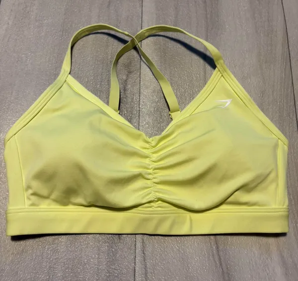 Gym shark ruched sport bra - Image 2