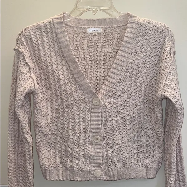 Ultra Flirt Textured Knit Button-Front Cardigan‎ – NWT Small - Image 4
