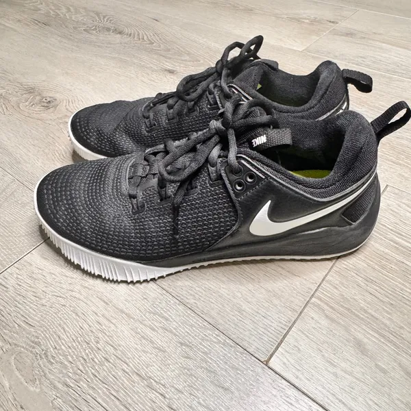 Nike Zoom Hyperace 2 Black Volleyball Shoes Sneakers Size 8 Athletic Lace AA0286 - Image 4