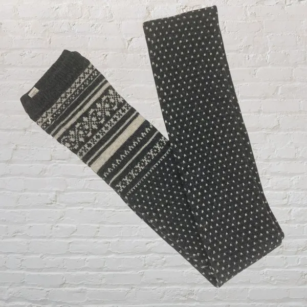 American Eagle Fair Isle Wool Blend Scarf Unisex - Image 2