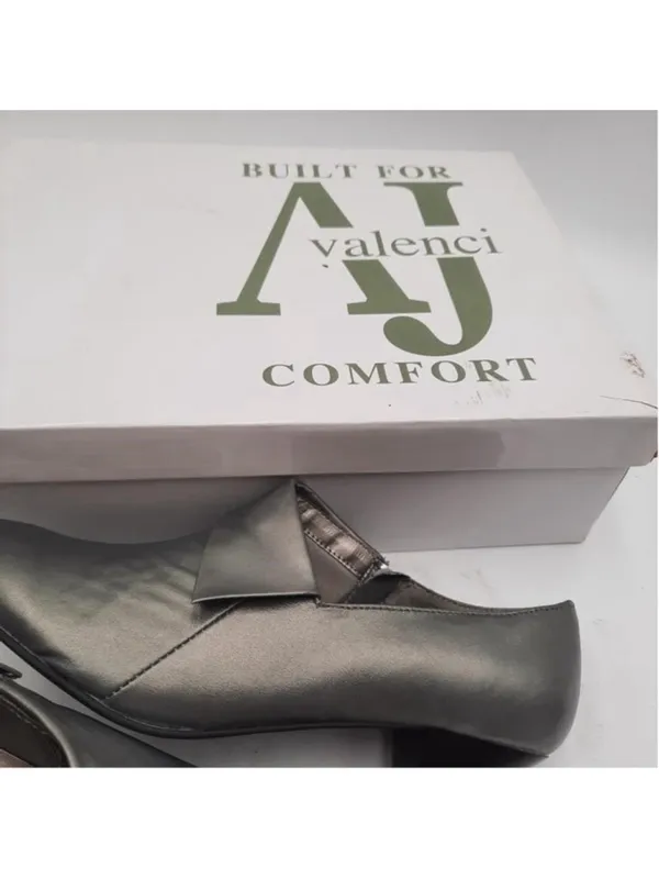 AJ Valenci Leather Shooties Comfort Shoes Boots 7.5 M Pewter - Image 7
