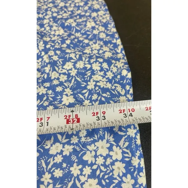 Tuckernuck x Cameron Eubanks Wimberly Blue Floral Linen Blend Smocked Dress NWT - Image 9