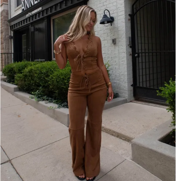 Lane 201 Suede Pants - Image 2