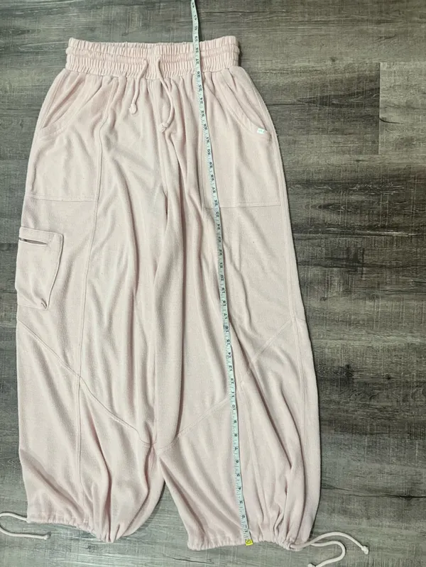 Urban Outfitters OUT FROM UNDER BouncePlush Cabot Jogger Pants - Light Pink - Image 6