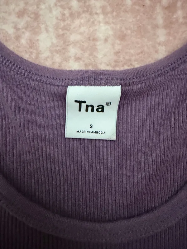 TNA Aritzia Tank Top Purple - Image 2