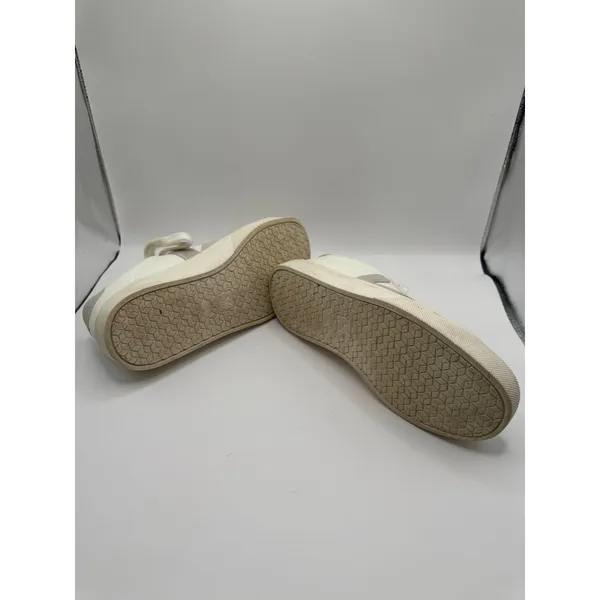 Veja Shoes Women 6‎ White Gray Leather Lace Up Campo Sneakers Fashion Outdoor - Image 7
