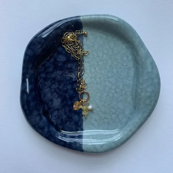 Handmade Gold Charm Necklace - Image 2