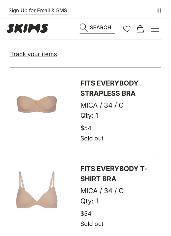 Skims Fits Everybody Strapless Bra - Image 7
