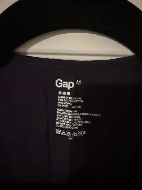 Gap Scoop Neck Tank with Studded Pocket - Image 2