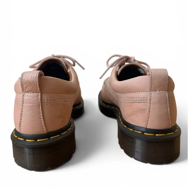 Dr Martens Lowell Buttersoft Leather Moc Toe Shoes Powder Pink Coquette Sz 8 - Image 6