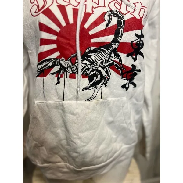 Hoodie white White Size L - Image 5