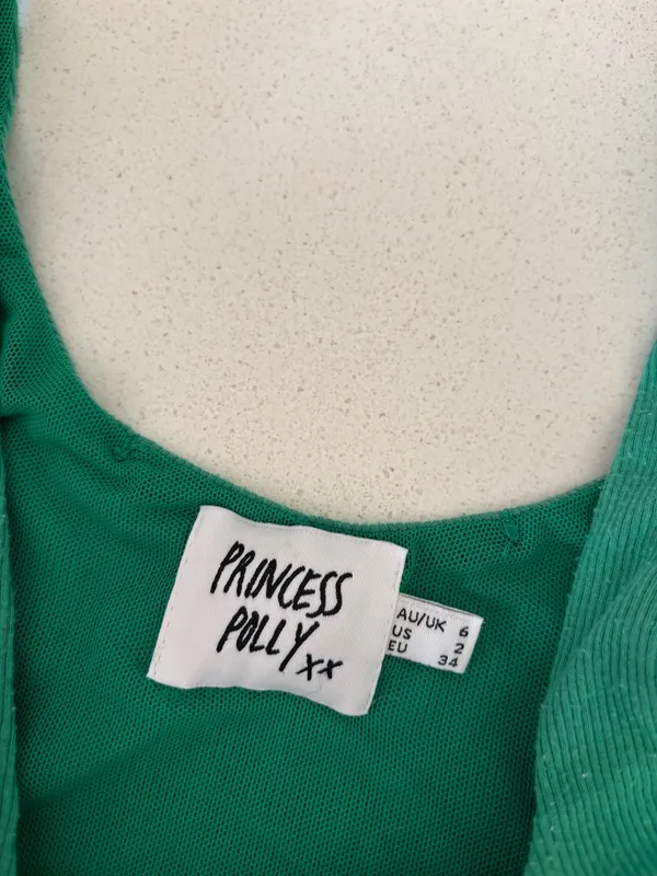 Princess Polly Bodysuit Green - Image 3