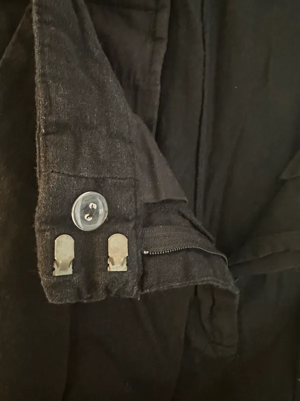 Old Navy Black Linen Pants - Image 5