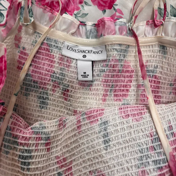 Love Shack Fancy Dress x Target Floral Midi - Image 2