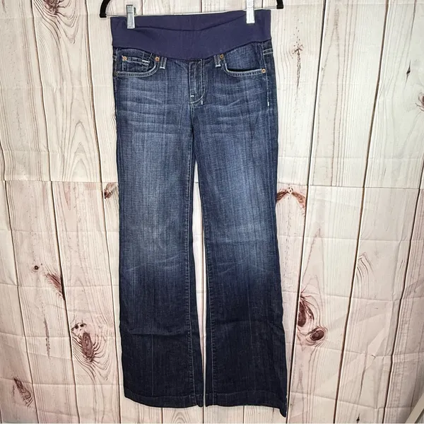 Seven for all mankind dojo maternity jeans - Image 4