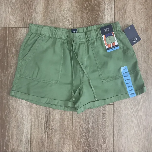NWT Gap Tencel Short Size Large Loden Frost - Image 2