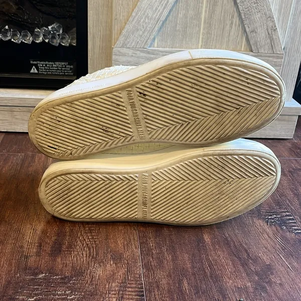 P448 Thea Overload Low Leather Trainers - Image 8