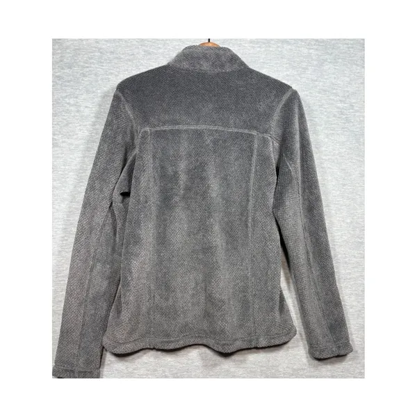 Patagonia Womens L Re-Tool Snap-T‎ Fleece Pullover Grey Mint Green - Image 6