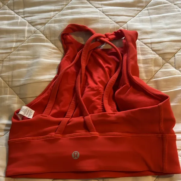 Lululemon No neck ribbed energy bra longline - Image 2
