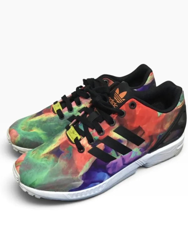 adidas Women's ZX Torsion Tie Dye Multicolor Athletic Shoe Size 7 - Image 2