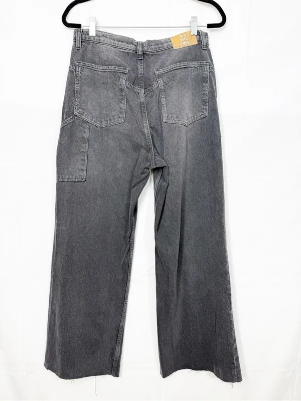 Free People X We The Free Tinsley Baggy High-Rise Jeans Celestial Black - Image 5