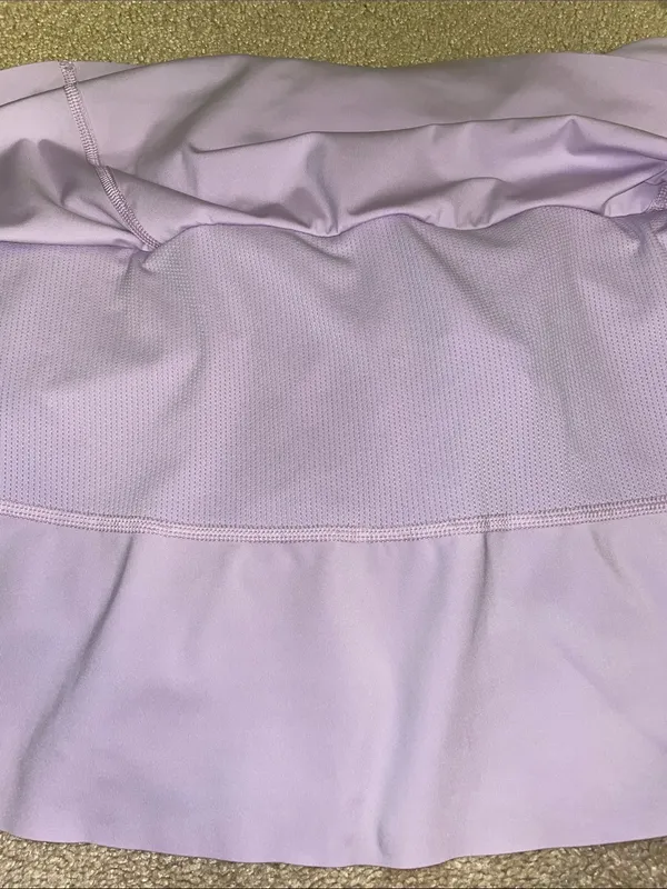 Athleta Women’s Momentum Lilac Purple Ruffle Athletic Athleisure Tennis Skort - Image 9