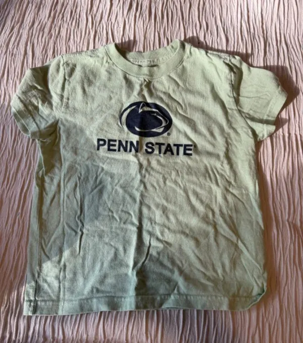 Penn State Baby Tee Light Green  - Image 3