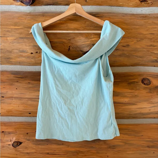 Old Navy Off the Shoulder Ribbed Tank Top size XL - Image 3