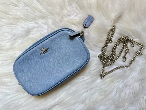 Coach Double Zip Crossbody Bag - Image 9