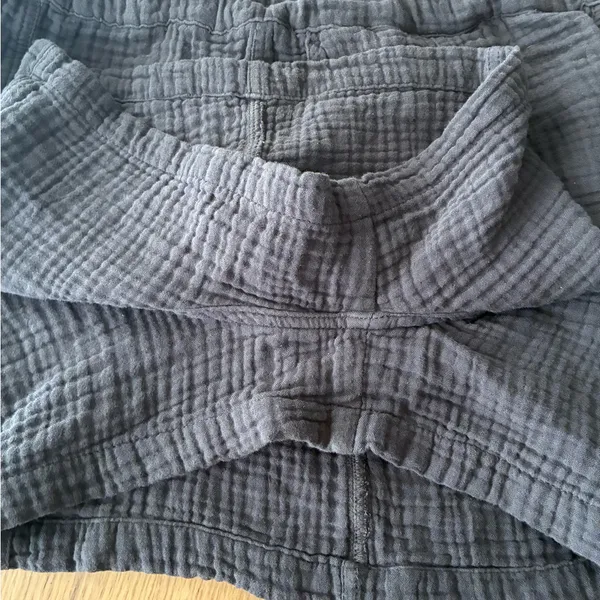 Madewell High Waist Womens Gray Gauze Cotton Comfy Shorts M - Image 10