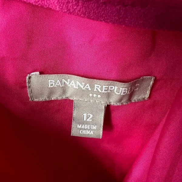 Banana republic pink dress women’s size 12‎ - Image 5