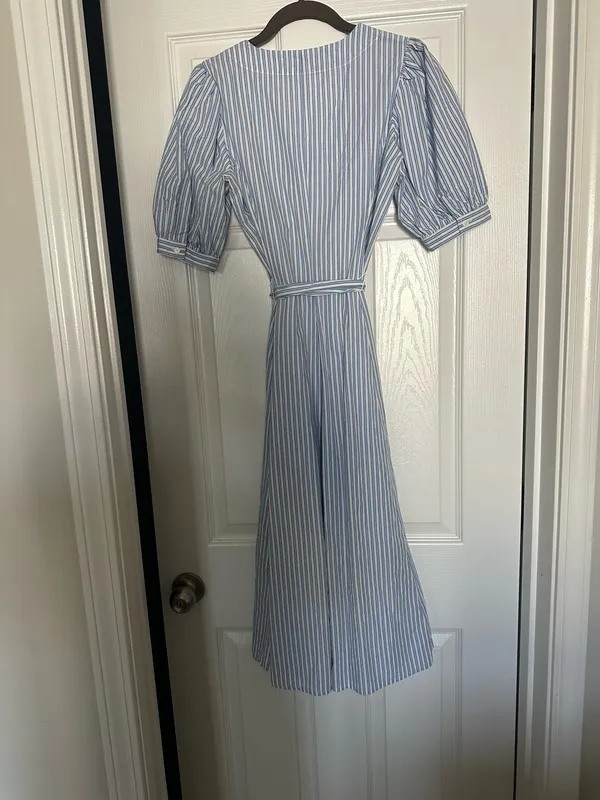 Tommy Hilfiger Dress blue and white striped - Image 3