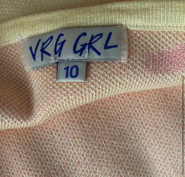 Verge Girl Yellow Knit Dress - Image 4