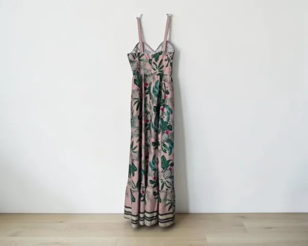 VCAY Tropical Print Maxi Cami Dress C142 - Image 2