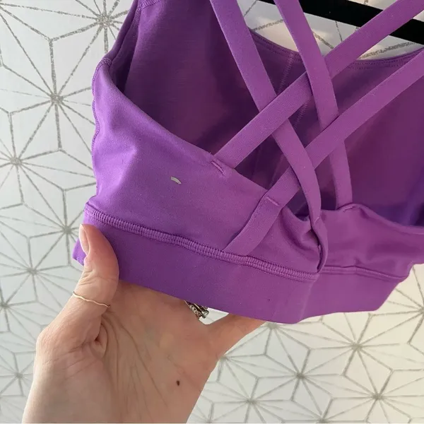 Lululemon Base Pace Tight 25” Magenta Energy Bra Bundle - Image 12