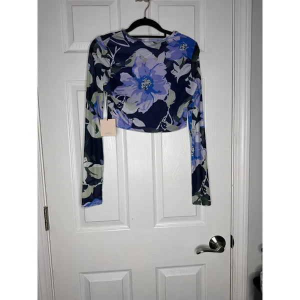 SUPERDOWN NWT‎ Benedita Floral Crop Top Size S Fairycore Festival Concert - Image 4