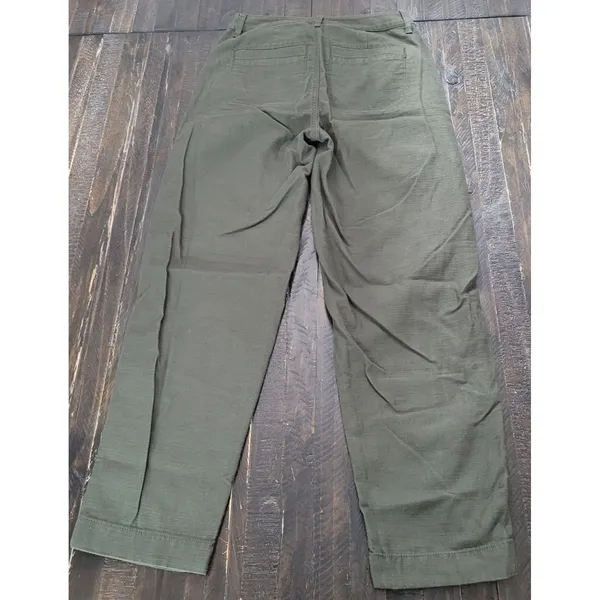 J.Crew Womens Utility Fatigue Pants Size 00 Straight Leg Trousers - Image 3