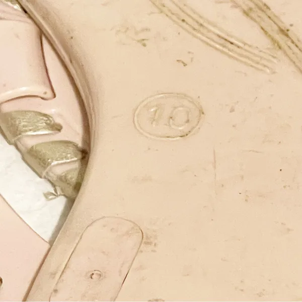 Jack Rogers Size 10 Georgica Jelly Blush Pink Sandals Flats Flip‎ Flops - Image 4